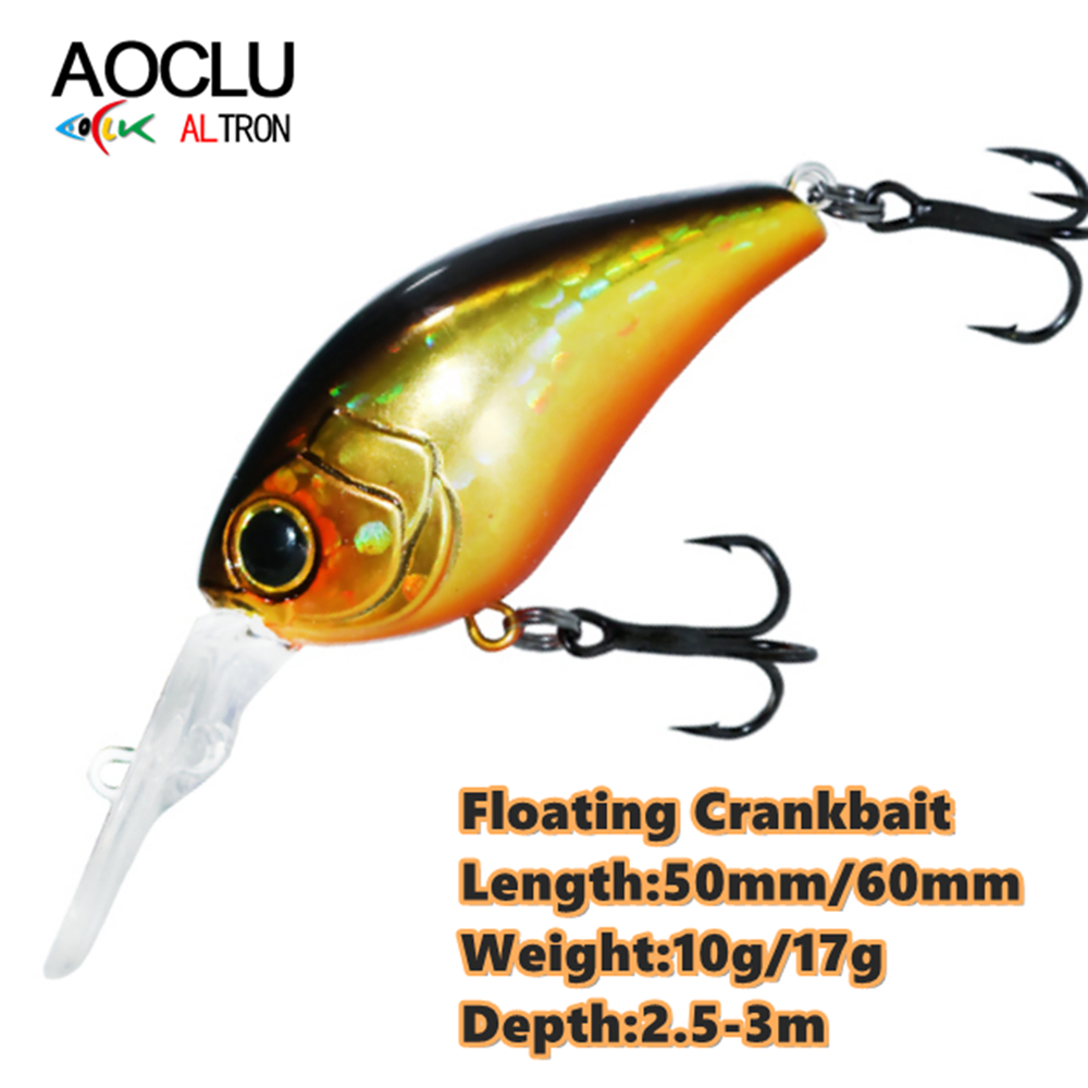 Quality Fishing Equipment - Aoclu schwimmende Elritze 50mm 10g 60mm