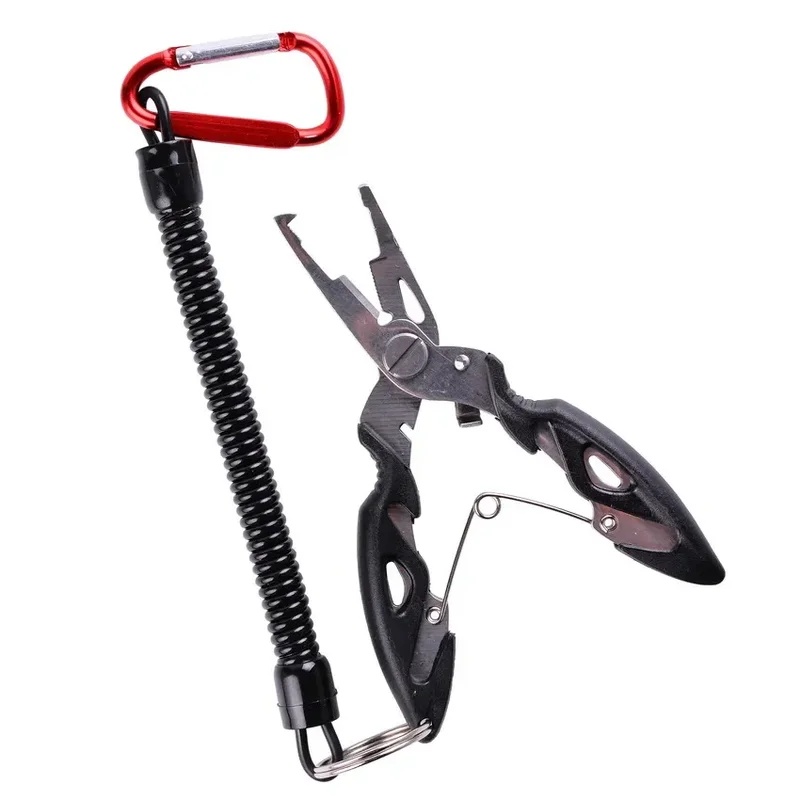 Fishing Equipment Hook - Angelzange mit Schere, Schnur- und Köderentferner,