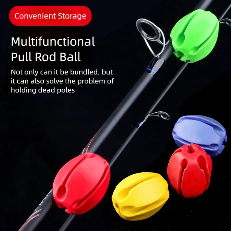 Fishing Equipment Storage - Angelruten-Kugelhalterclip Rutenhalter Schutzvorrichtung Aufbewahrungsgerät Angelausrüstung Angelwerkzeuge