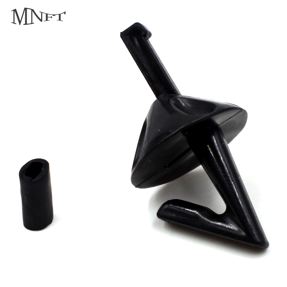 Fishing Equipment Hook - MNFT 20 stücke Schwarz Angeln Köder