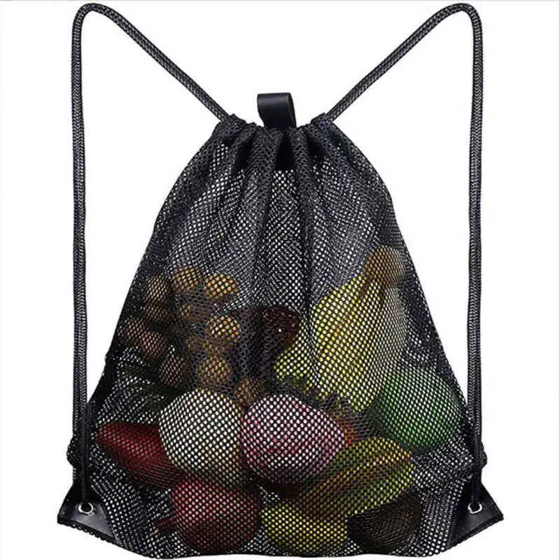 Fishing Equipment Storage - Netzrucksack mit Seil, schnelle Sporttasche, multifunktional,