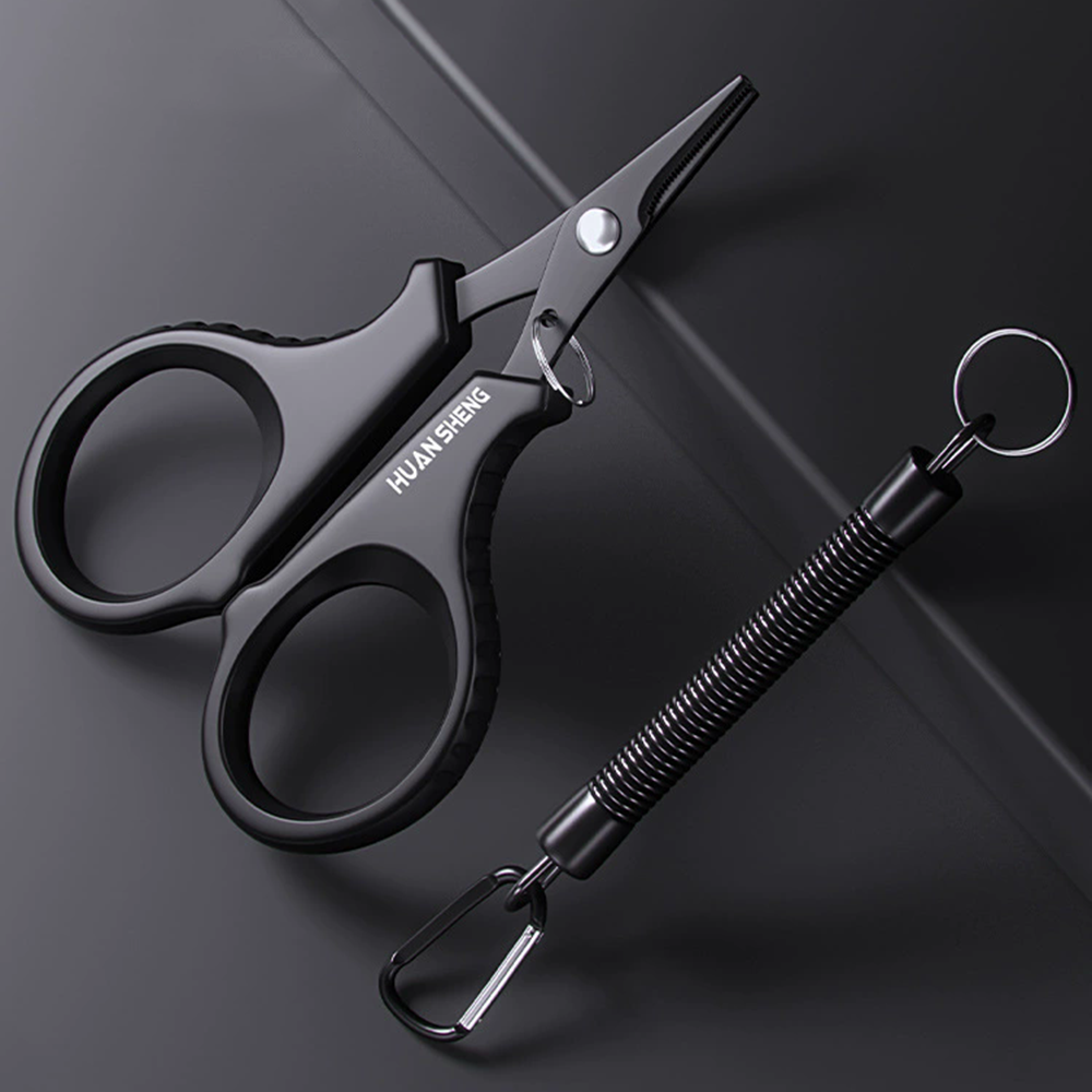 Fishing Equipment Bundle - 1set Titan Beschichtung Edelstahl Angeln Scissor