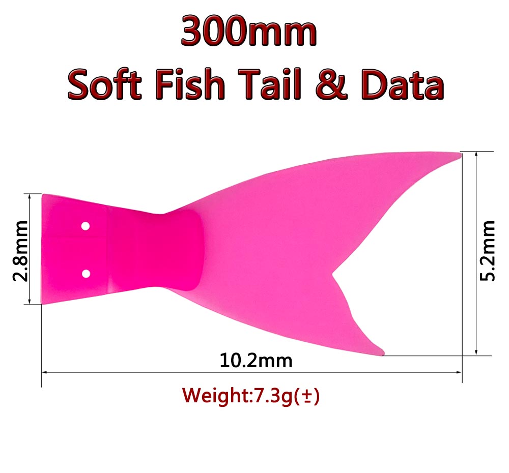 6 Stück 300 mm lange, gegliede – Fishing Equipment Japan Bewertung und Preis