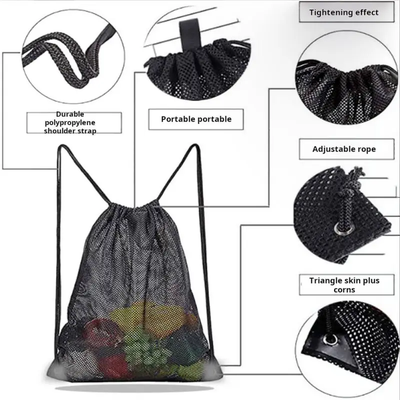 Netzrucksack mit Seil, schnell – Fishing Equipment Storage Bewertung und Preis
