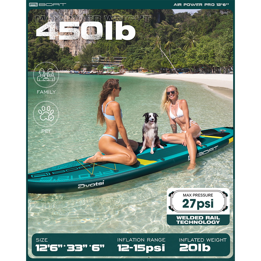 AIBOAT Green Pro SUP Wasserdic – Fishing Equipment For Beginners Bewertung und Preis