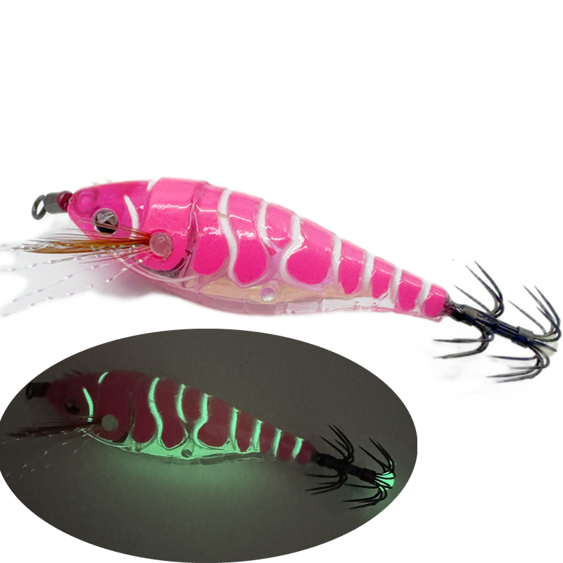 Leuchtender hölzerner Garnelen – Fishing Equipment Japan Bewertung und Preis