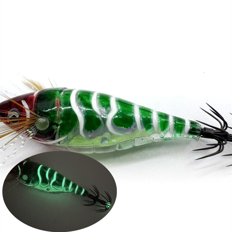 Leuchtender hölzerner Garnelen – Fishing Equipment Japan Bewertung und Preis