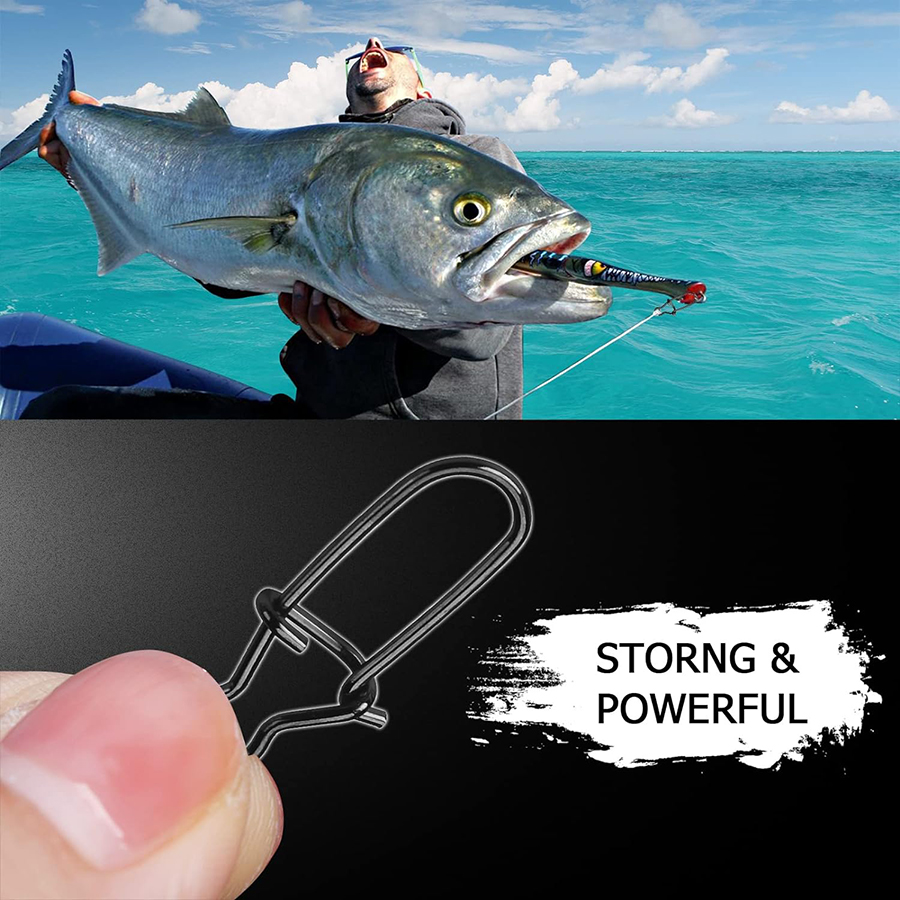 50 Stück Crankbait Snaps Edels – Fishing Equipment Hook Bewertung und Preis