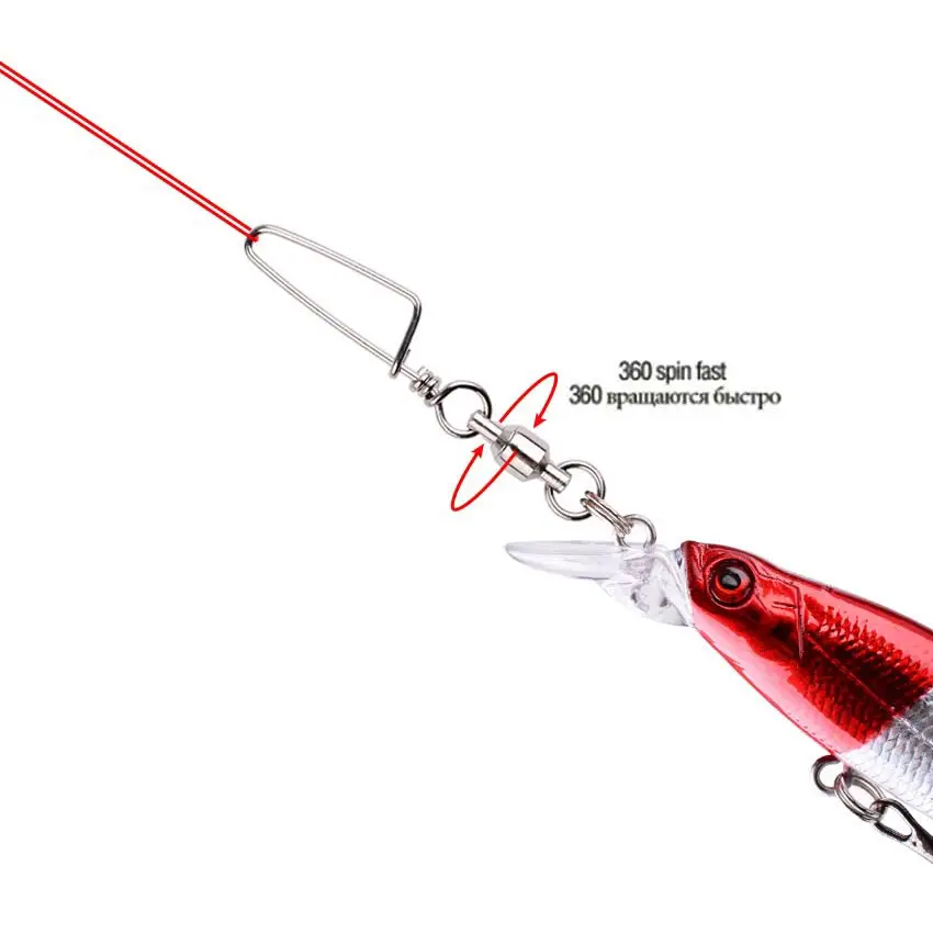 50 Stück Angel-Kugellager-Wirb – Fishing Equipment Storage Bewertung und Preis