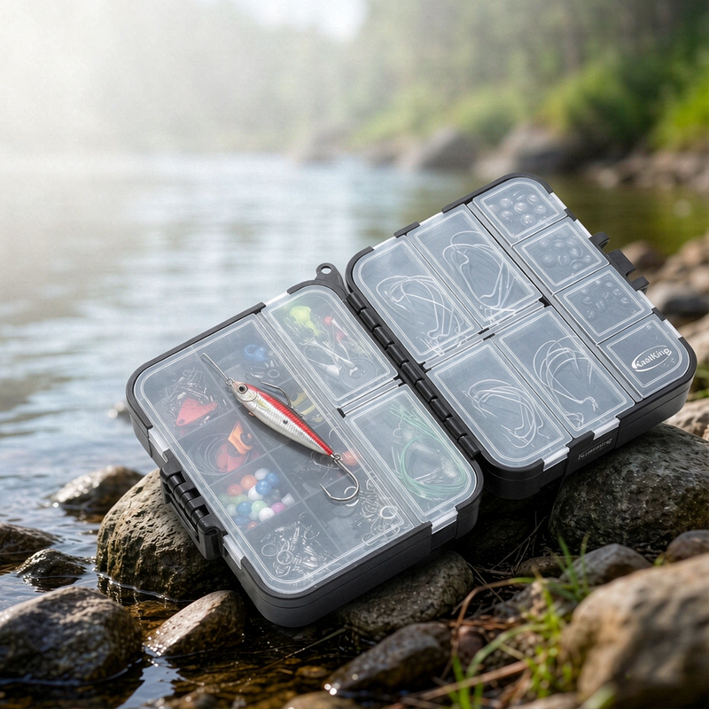 Angelzubehör-Aufbewahrungsbox  – Fishing Equipment Storage Bewertung und Preis