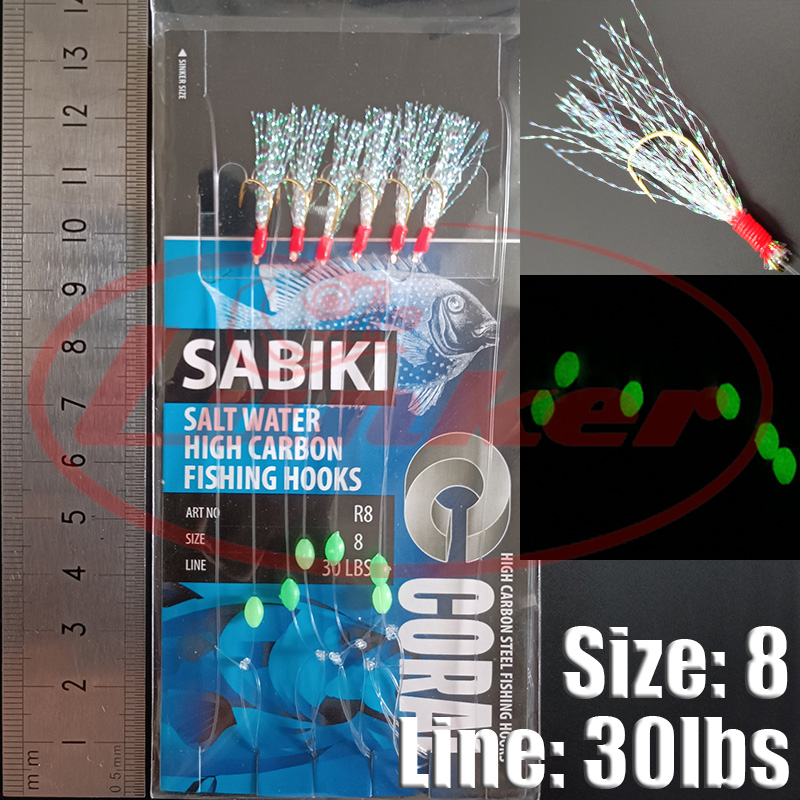 Lunker Sabiki Rig Haken leucht – Quality Fishing Equipment Bewertung und Preis