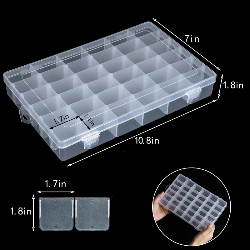 36-Gitter-Organizer aus Kunsts – Fishing Equipment Storage Bewertung und Preis